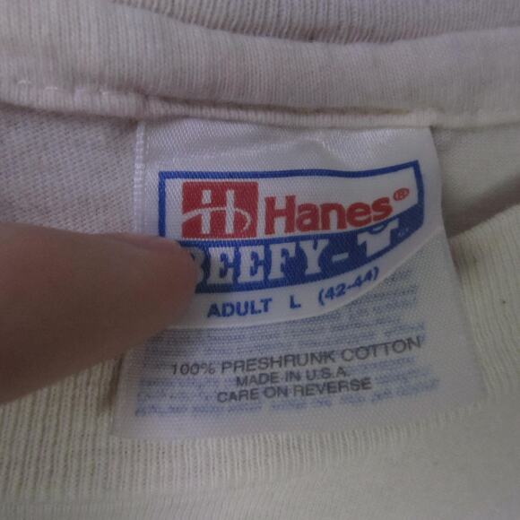 Vintage Nine Inch Nails David Bowie Shirt Mens Large 1995 Tour Made USA 90s - Picture 2 of 10